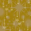 20 serviettes 3 plis Sprinkle Rain gold - 24 x 24 cm