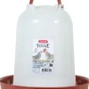 Abreuvoir pour basse-cour en plastique coloris rouge Zolux Ma petite ferme - 3 L
