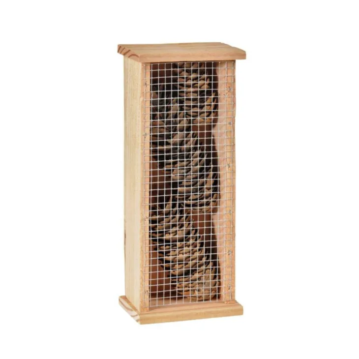 Abri pour chrysopes en bois coloris naturel