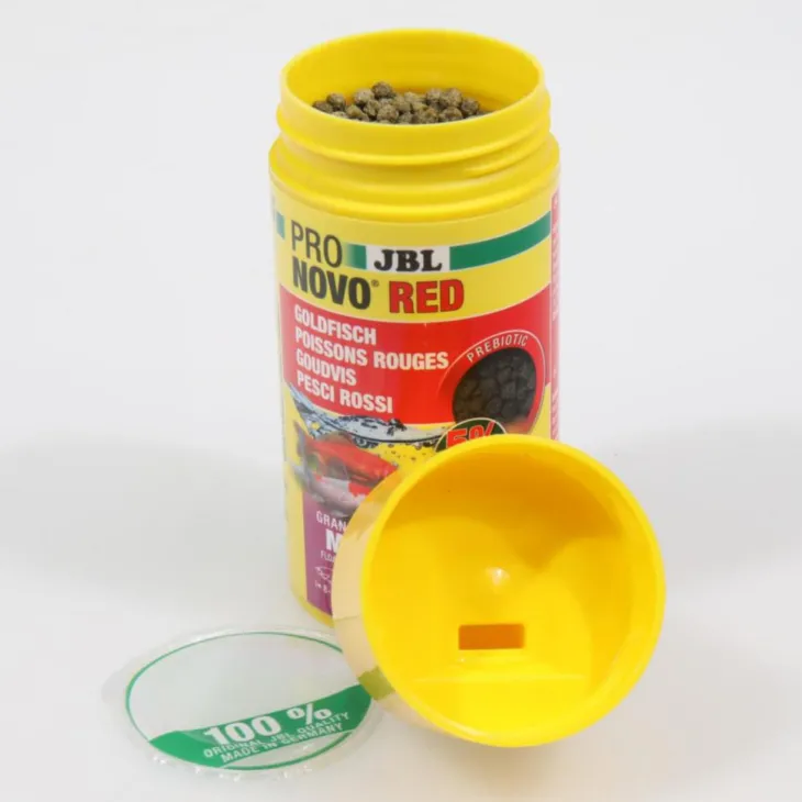 Aliment en granules pour poisons rouges JBL Pronovo red grano M – 100 ml