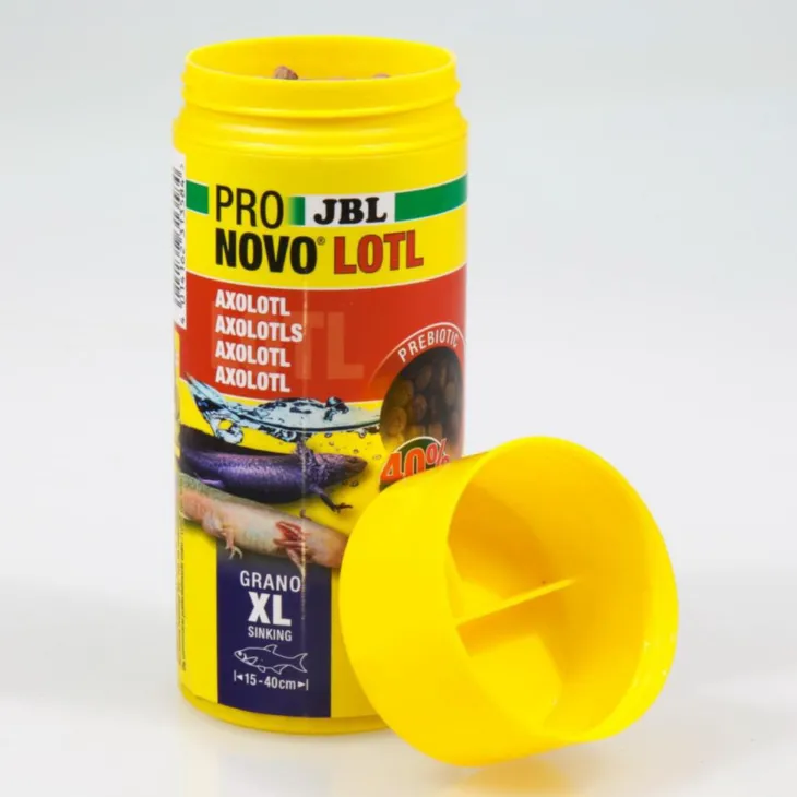 Aliment en granulés pour Axolotl JBL Pronovo lotl grano XL – 250 ml