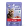 Aliment humide pour chat Plaisir bœuf dinde en pochon de 100 g