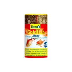 Aliment pour poissons Tetra Goldfish Menu. La boite de 250 ml