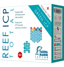 Analyse d'eau de récif laboratoire ICP FAUNA MARIN - total test