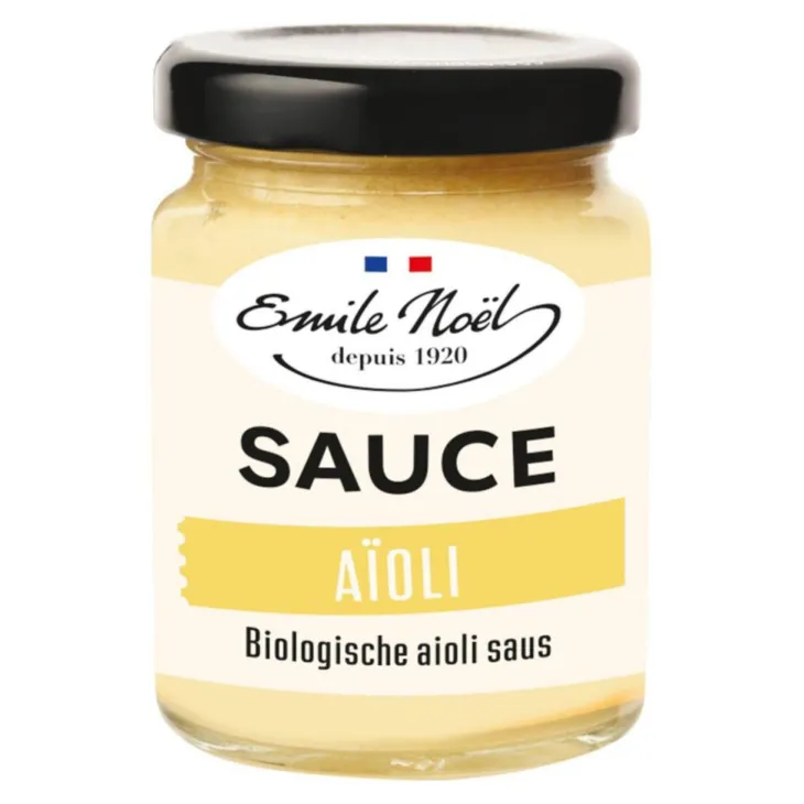 Aïoli provençal bio en pot de 90 g