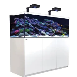 Aquarium eau de mer avec un meuble coloris blanc Reefer™ Deluxe XL 525 Red Sea - 150 x 57,5 x 142 cm