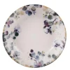 Assiette calotte Garden flora coloris multicolore en grès