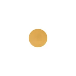 Assiette plate coloris jaune en grès Vésuvio - Ø 27 cm
