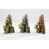 Assortiment de décors avec bonsaï pour aquarium 17,2 cm