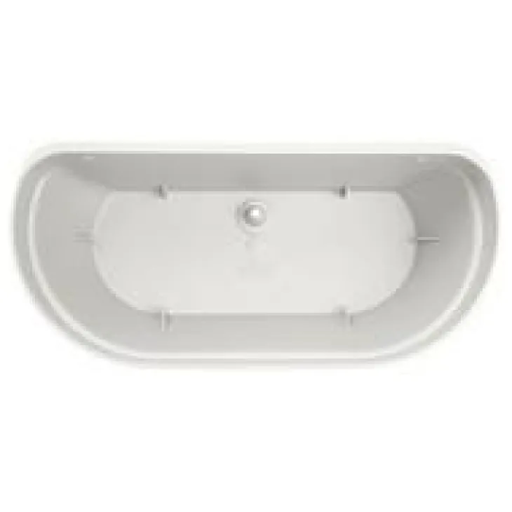 Bac mural en plastique recyclé blanc Soie Elho Vibia Campana - 35 x 16,2 x 14,8 cm