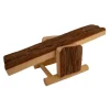 Balançoire en bois pour rongeurs 22 x 8.x 7cm