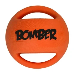 Balle pour chien coloris orange Zeus Bomber – Taille Medium