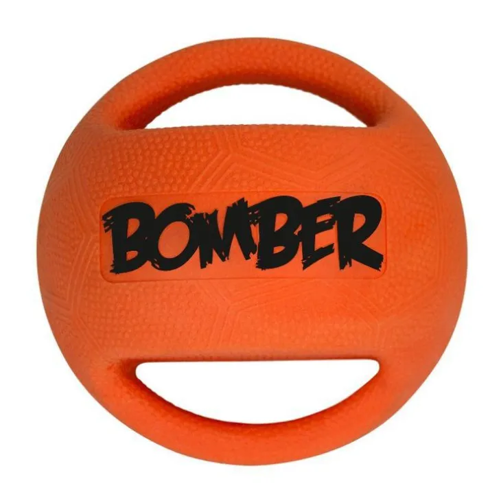 Balle pour chien coloris orange Zeus Bomber – Taille Medium
