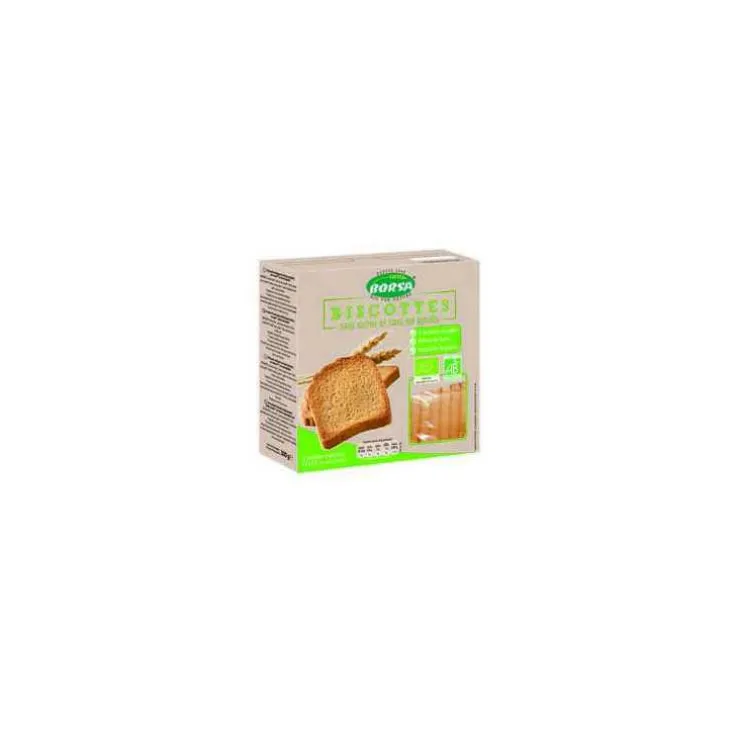 Biscottes sans sel bio - 300 gr