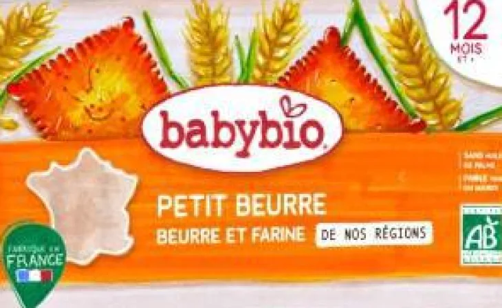 Biscuits petit beurre Baby Bio - 120 g