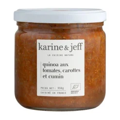 Bocal de quinoa à la bolivienne bio Karine & Jeff - 350 g