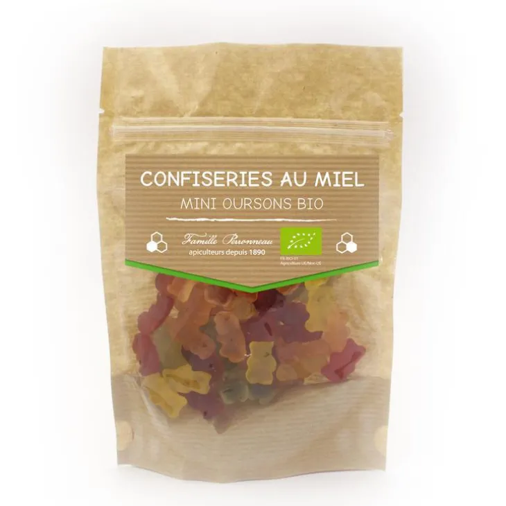 Bonbons bio oursons - 120 gr