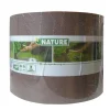 Bordure de jardin Synthétique PE Taupe 10 m x 15 cm