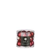 Boîte de 24 mini boules de Noël en verre rouge foncé - Ø 2,5 cm
