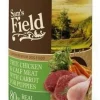 Boîte de pâtée pour chiot au poulet, veau et carottes Sam's Field - 400 g
