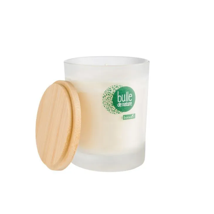 Bougie parfumée senteur verveine citron contrôlée par Ecocert Greenlife Bulle de Nature par botanic® - 180 g