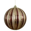 Boule XL antique marron - Ø 20 cm
