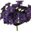 Bouquet de violettes artificielles Riviera