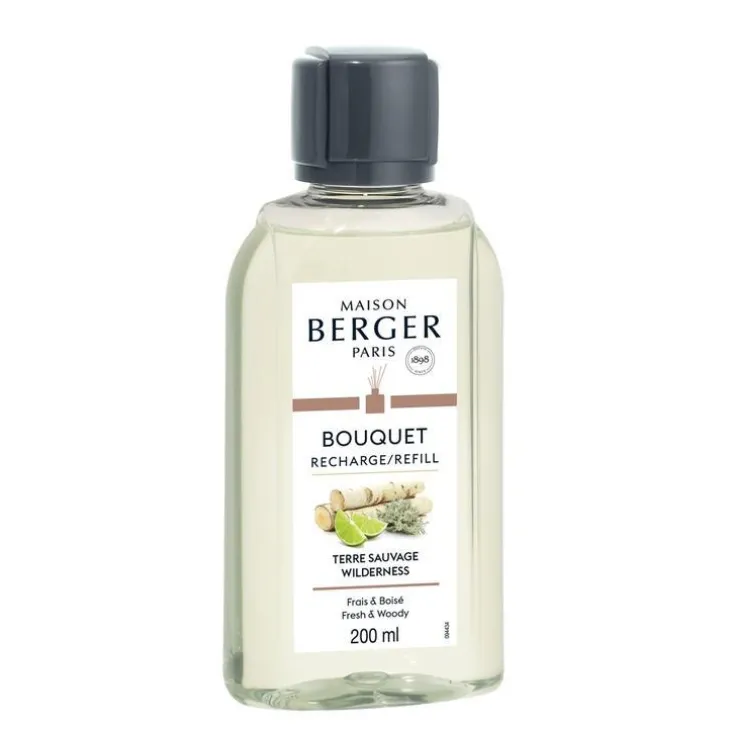 Bouquet parfumé coloris transparent Terre Sauvage - 200 ml