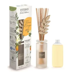Bouquet parfumé et sa recharge Fleurs d'oranger Esteban - 100 ml