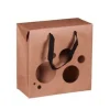 Boxbag Atlanta en papier kraft naturel terroir certifié FSC® Cav Service - 22 x 11 x 22 cm