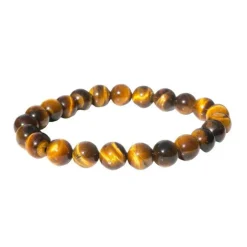 Bracelet oeil Tigre pour homme 8mm