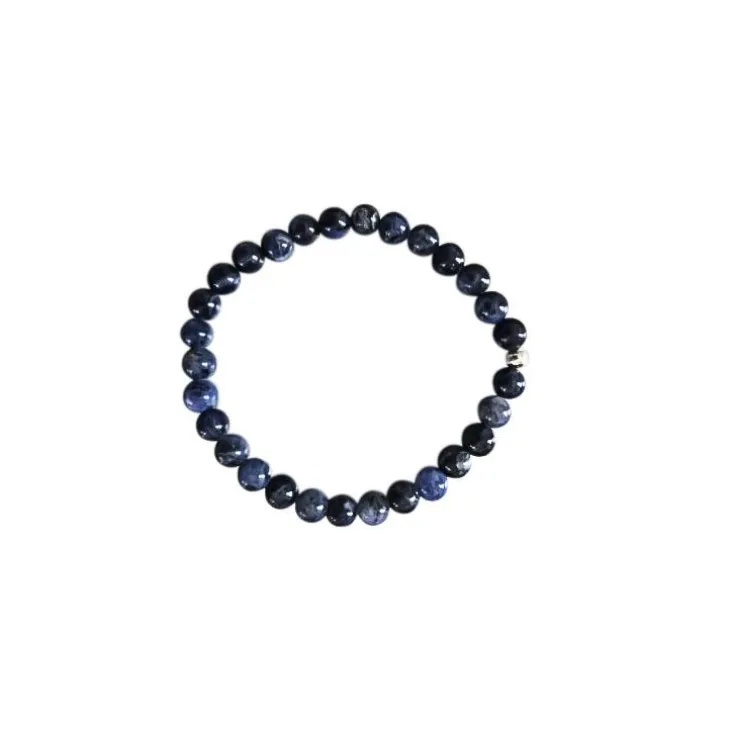 Bracelet sodalite bleu 4mm