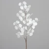 Branche artificielle de Lunaria blanc – 75 cm