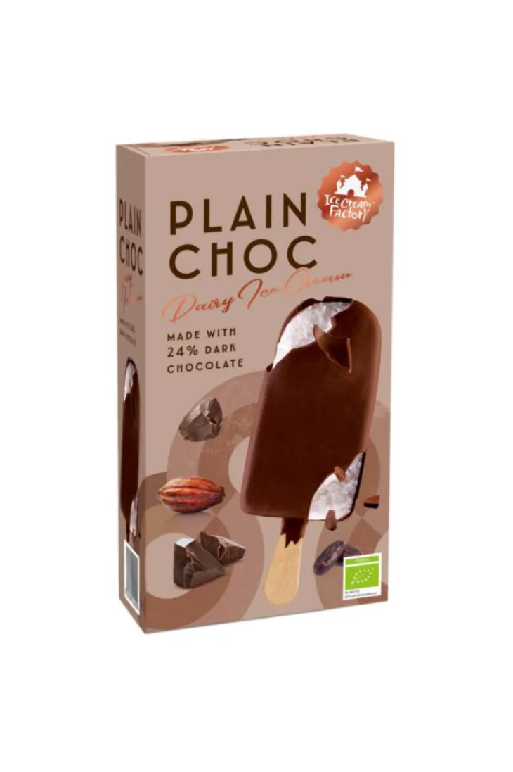 Bâtonnets glacés au chocolat noir Ice cream factory - 3 x 120 ml