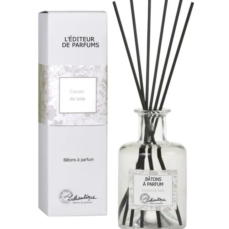Bâtons à parfum senteur coton de soie de 200 ml
