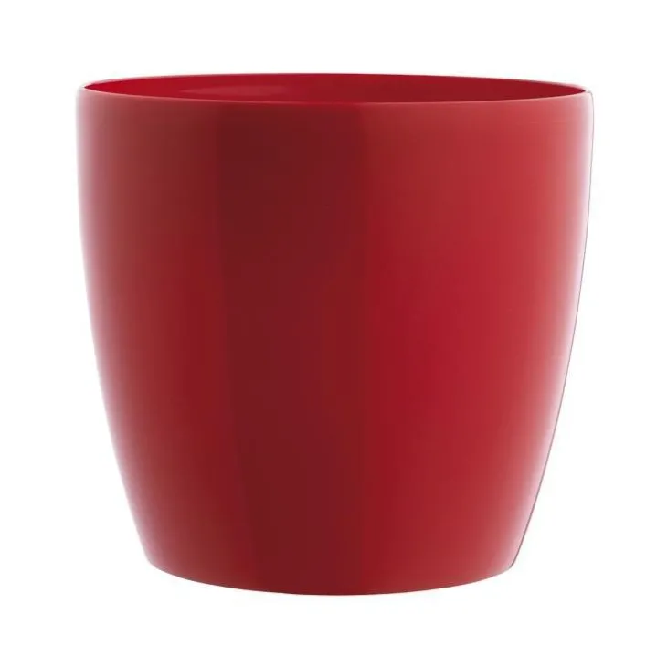 Cache pot 16cm Brussel Diamant Elho rouge