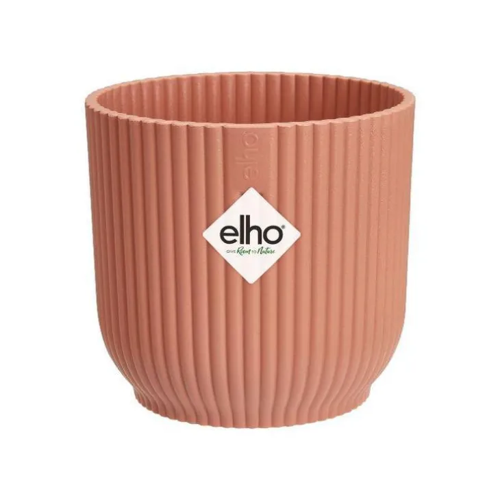 Cache pot rose poudré Elho Vibes fold mini - Ø 11 cm