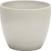Cache-pot 920 Taupe stone Ø 22 x H 19,5 cm Céramique émaillée