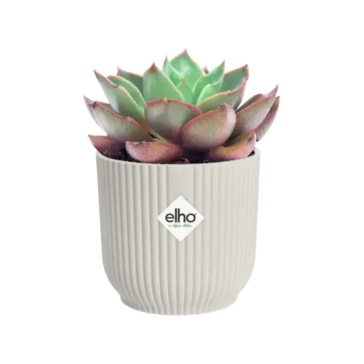 Cache-pot blanc soie Elho Vibes Fold Mini - Ø 7 cm