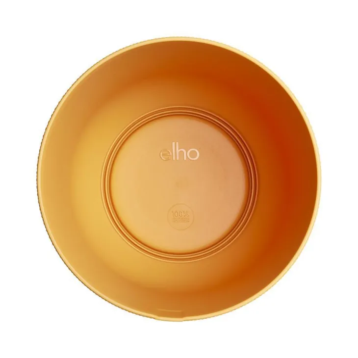 Cache-pot coloris jaune Jazz Elho - Ø 19 cm