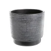 Cache-pot coloris noir Madeira - Ø 22 x H 20 cm