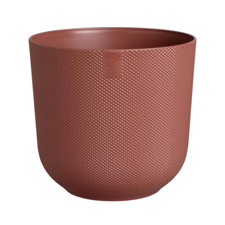 Cache-pot coloris rouge Jazz Elho - Ø 26 cm