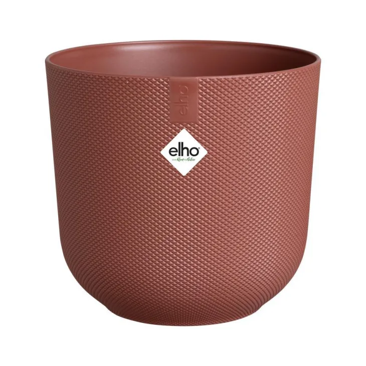 Cache-pot coloris rouge Jazz Elho - Ø 19 cm