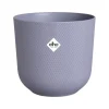Cache-pot coloris violet Jazz Elho - Ø 14 cm