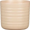 Cache-pot en céramique beige Scheurich 850 Dry reed - Ø 20 cm