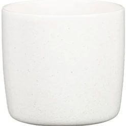 Cache-pot en céramique blanc Scheurich 900 Perla - Ø 13 cm