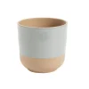 Cache-pot en grès Sandstone coloris gris - Ø 25 x H 25 cm