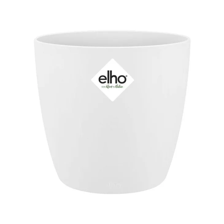 Cache-pot en polypropylène Elho Brussels rond mini blanc - Ø 9,5 cm