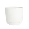 Cache-pot Madeira coloris beige - Ø 35 cm x 31 cm