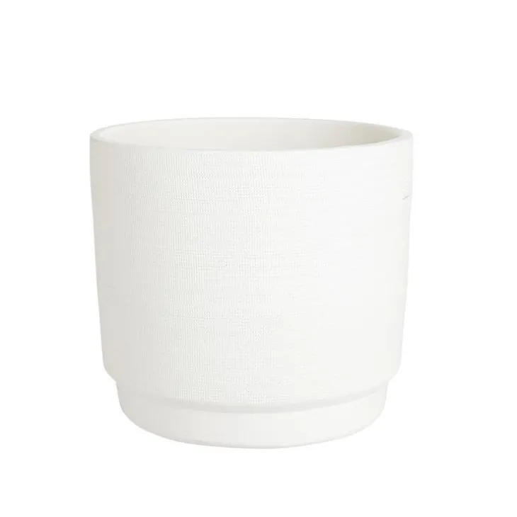 Cache-pot Madeira coloris beige - Ø 35 cm x 31 cm
